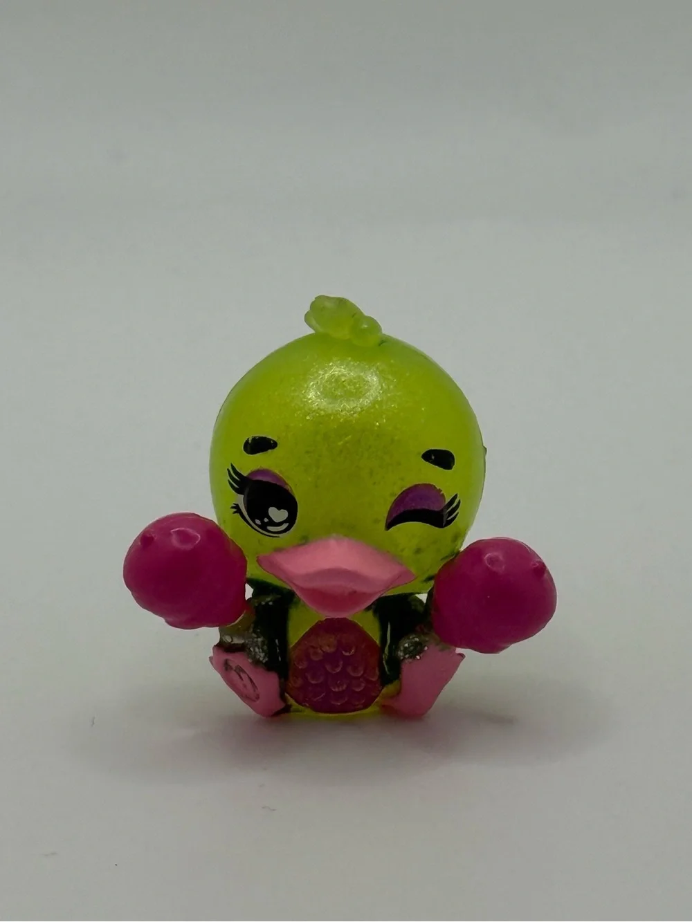 Hatchimals CollEGGtibles mini figure pink green Duckle mini duck toy